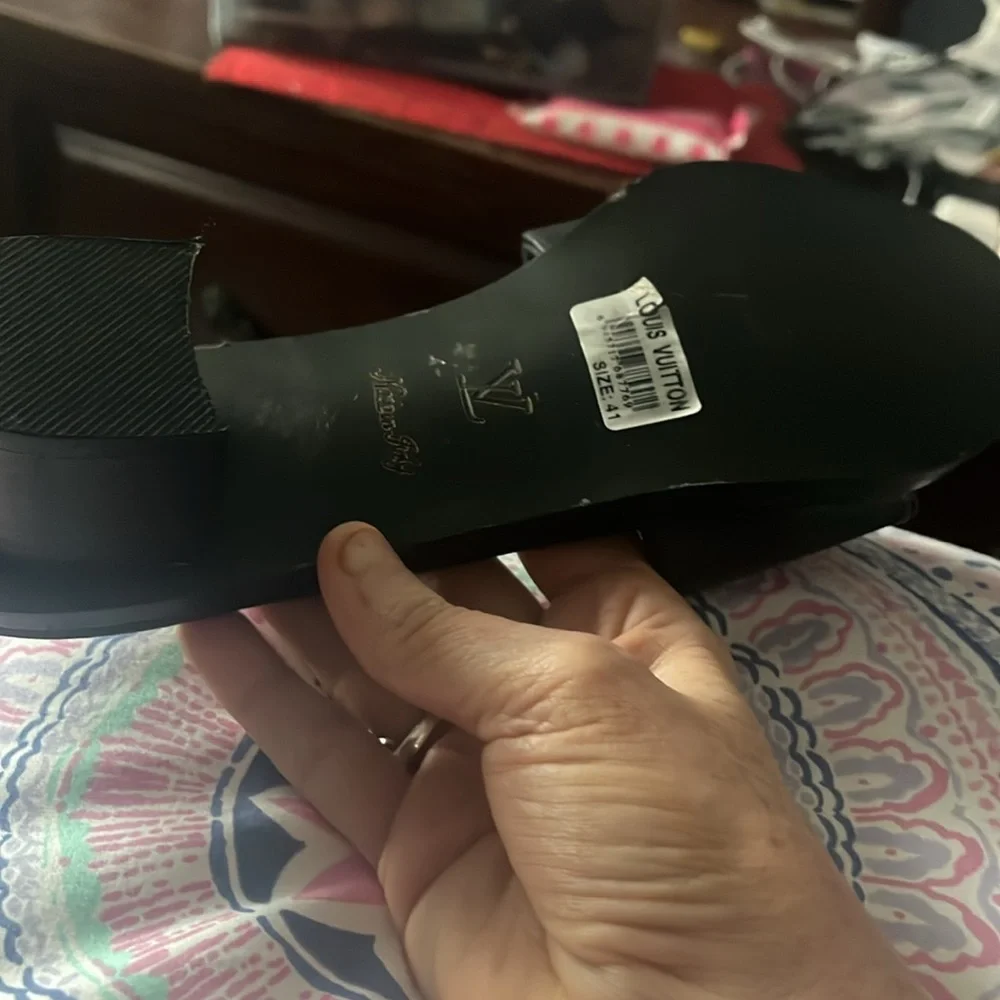 Louis Vuitton heeled mules - Picture 3 of 5